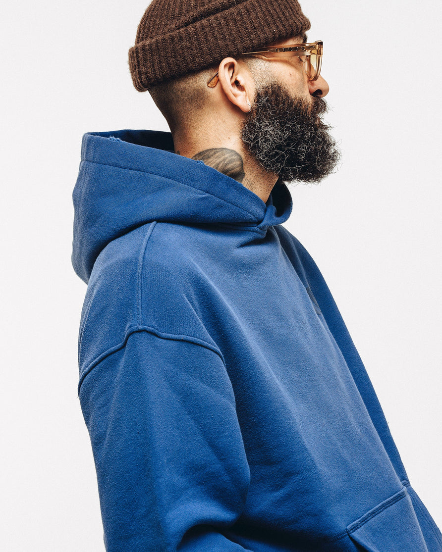 Heavyweight Essential Hoodie - Navy