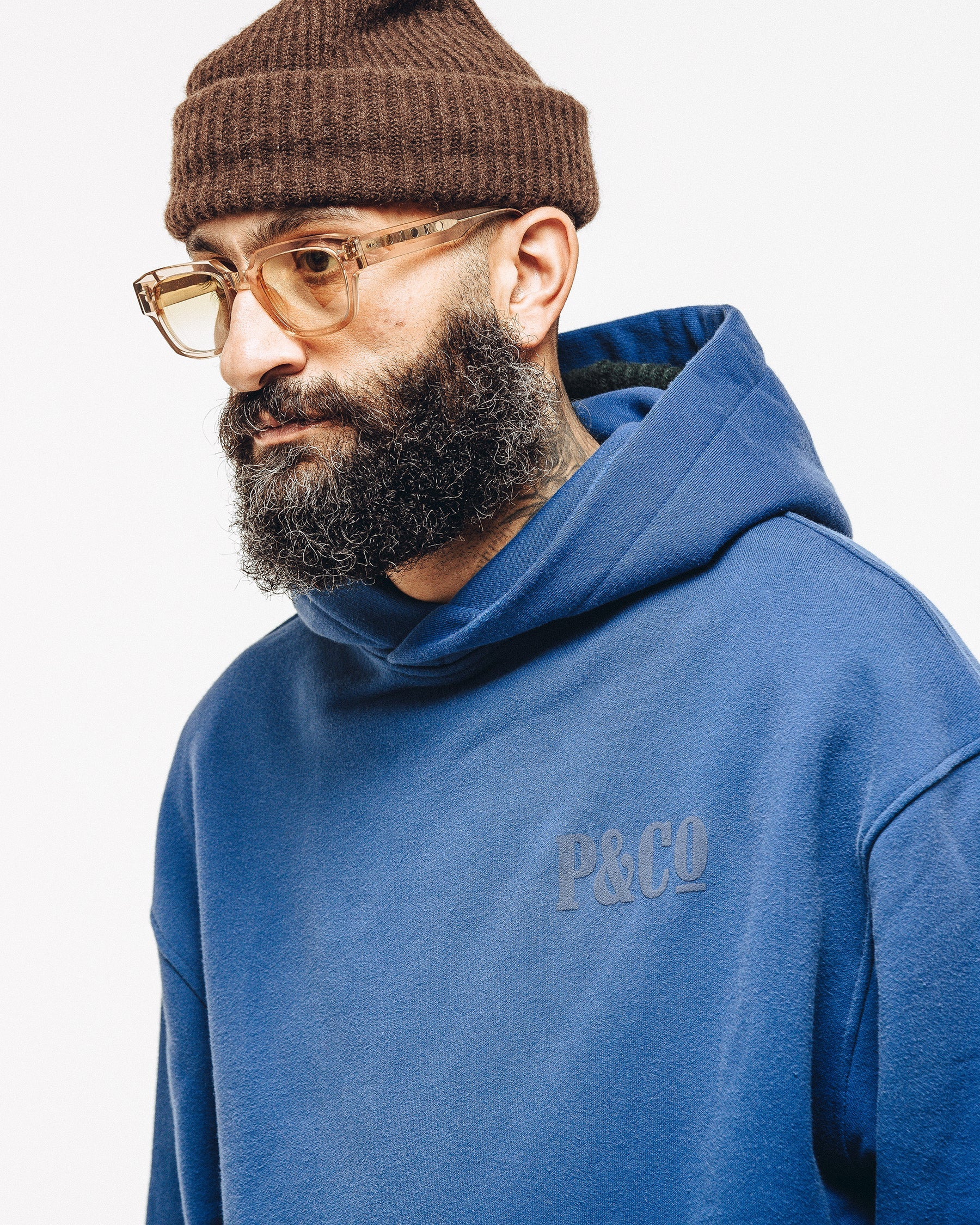 Heavyweight Essential Hoodie - Navy