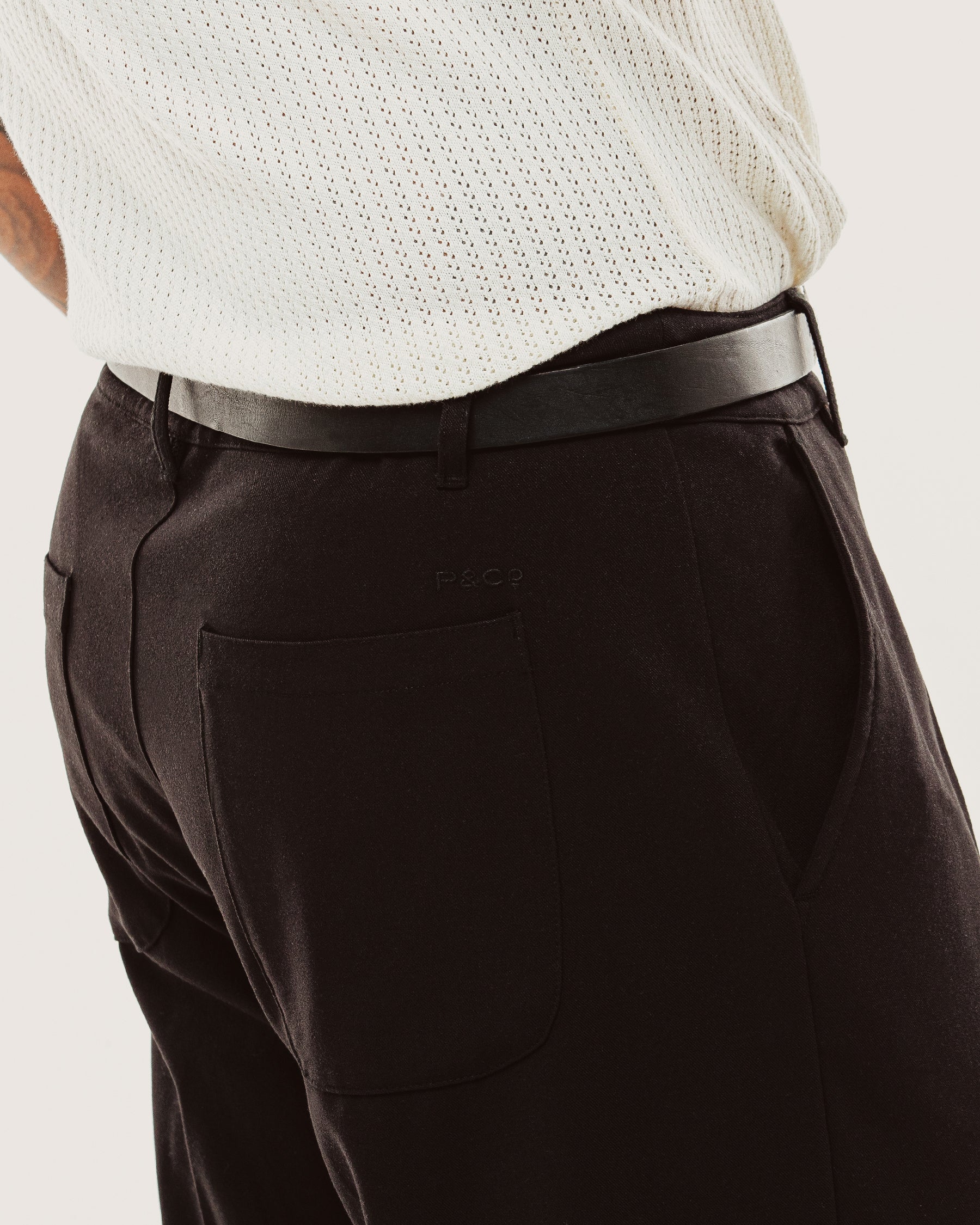 Pressed Station Pant - Black