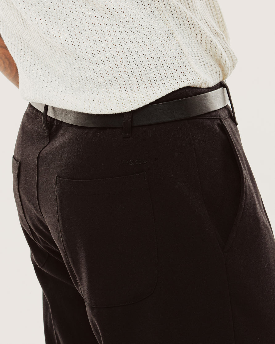 Pressed Station Pant - Black