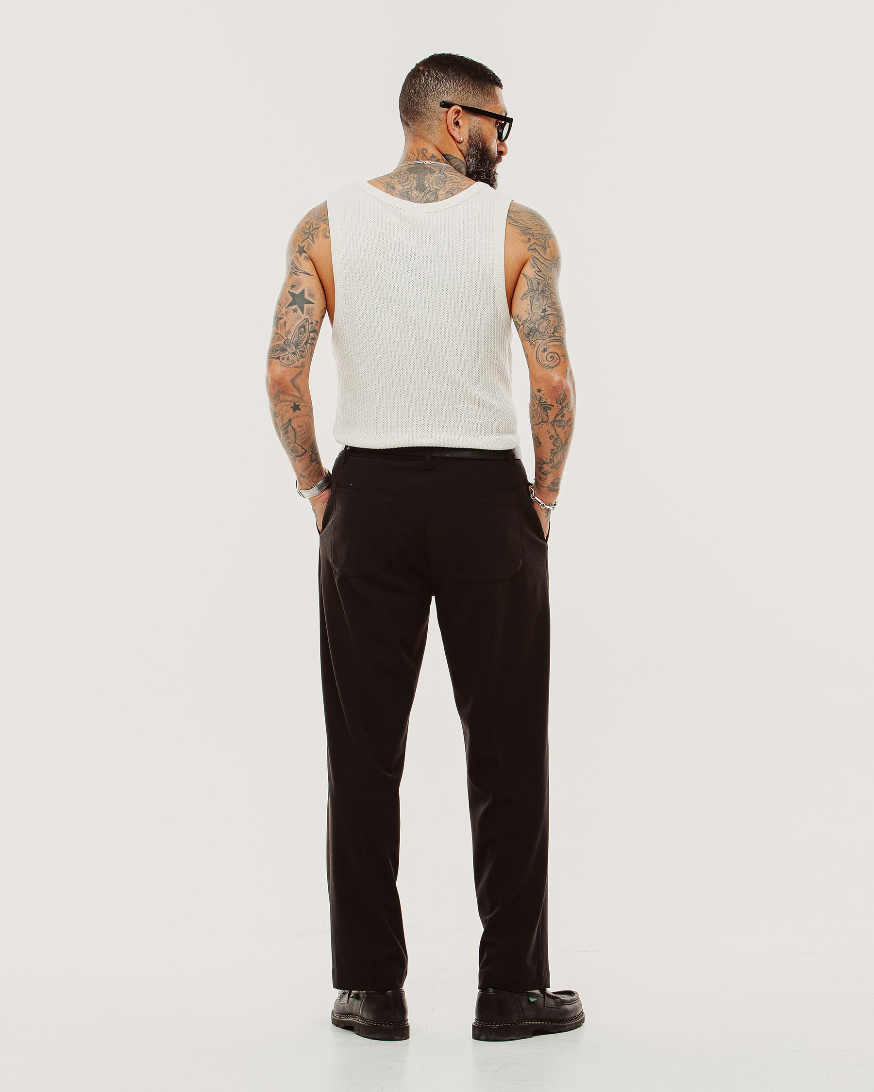 Pressed Station Pant - Black