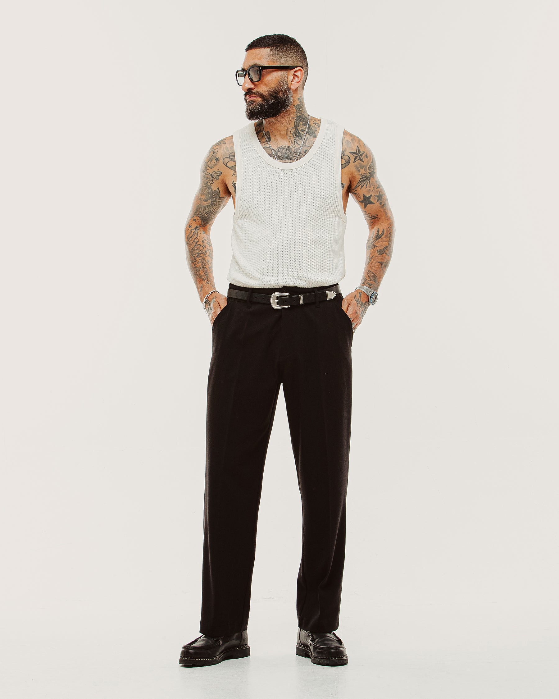 Pressed Station Pant - Black