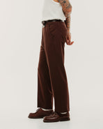 Pressed Station Pant - Brown