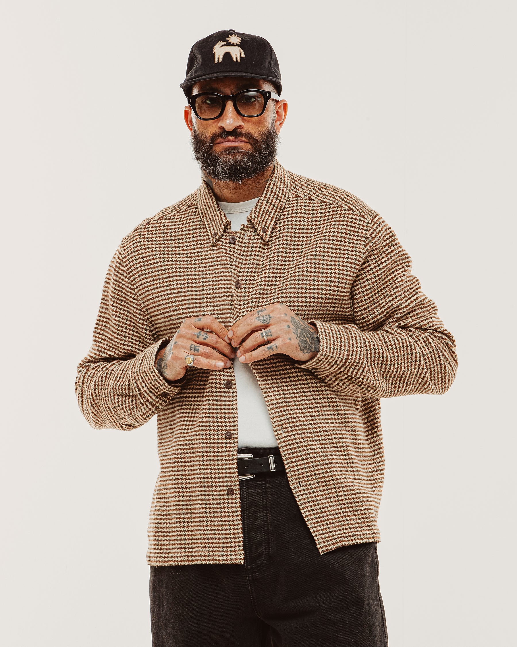 Hawthorne Shirt - Puppytooth