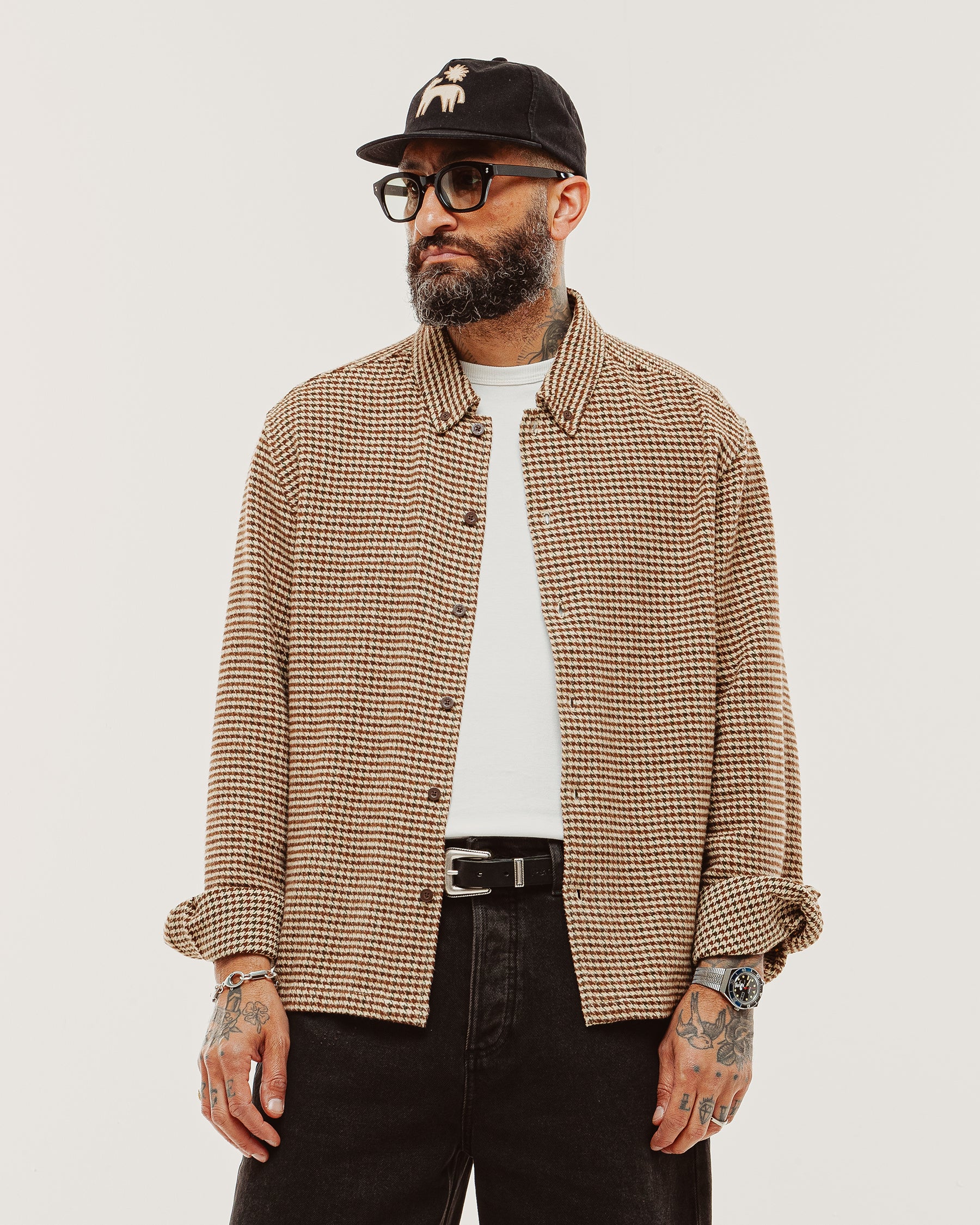 Hawthorne Shirt - Puppytooth