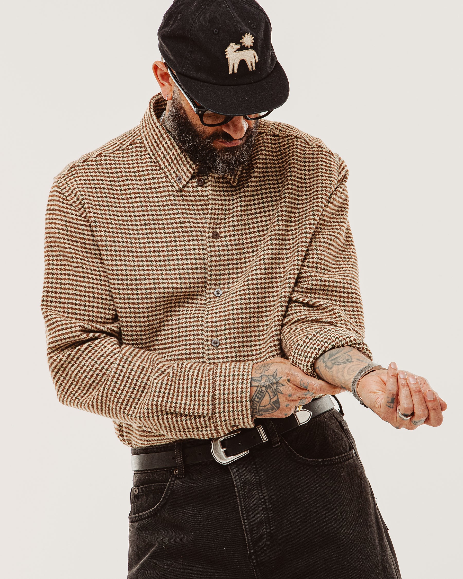 Hawthorne Shirt - Puppytooth