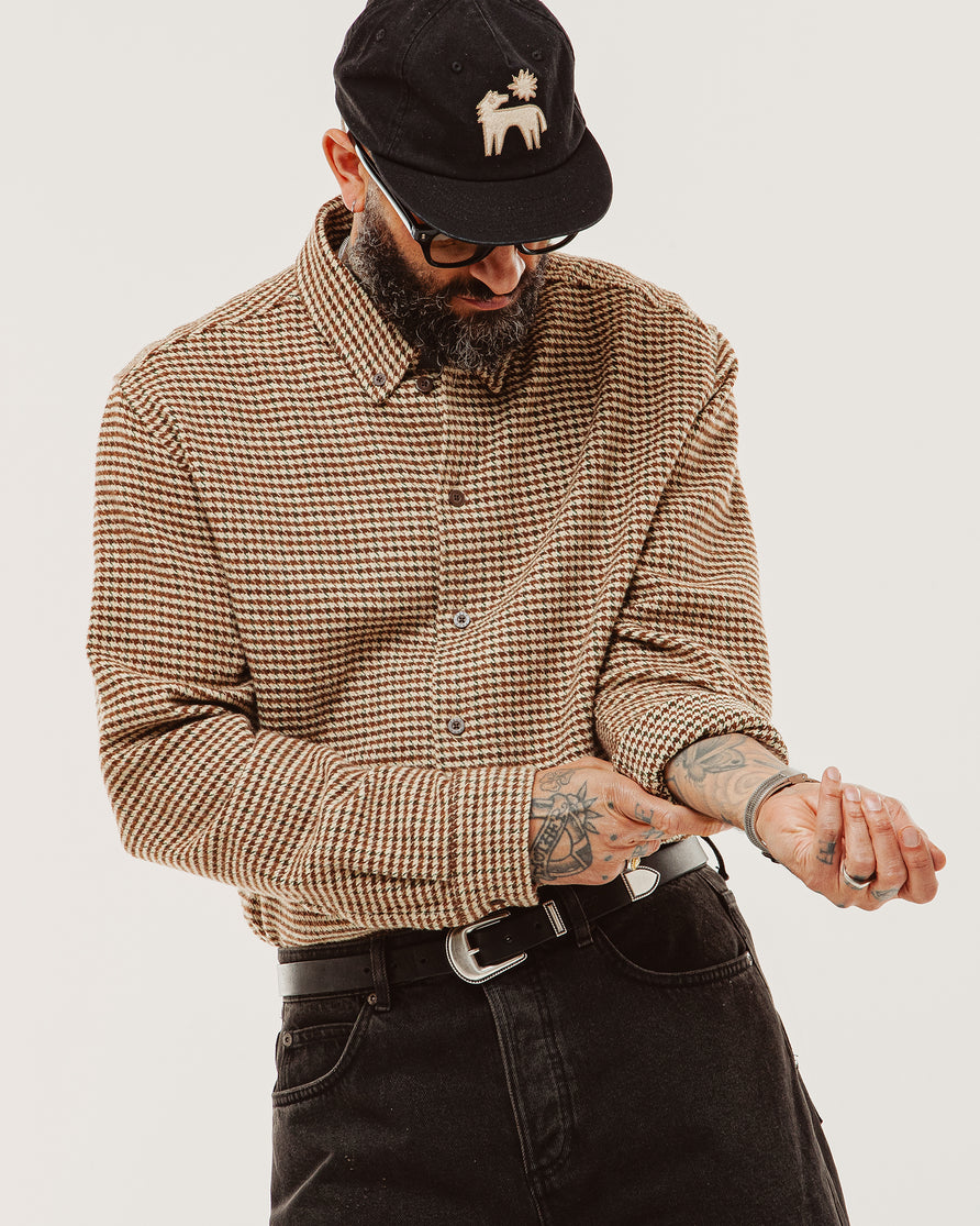 Hawthorne Shirt - Puppytooth