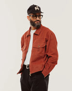 Garage Canvas Jacket - Vintage Red