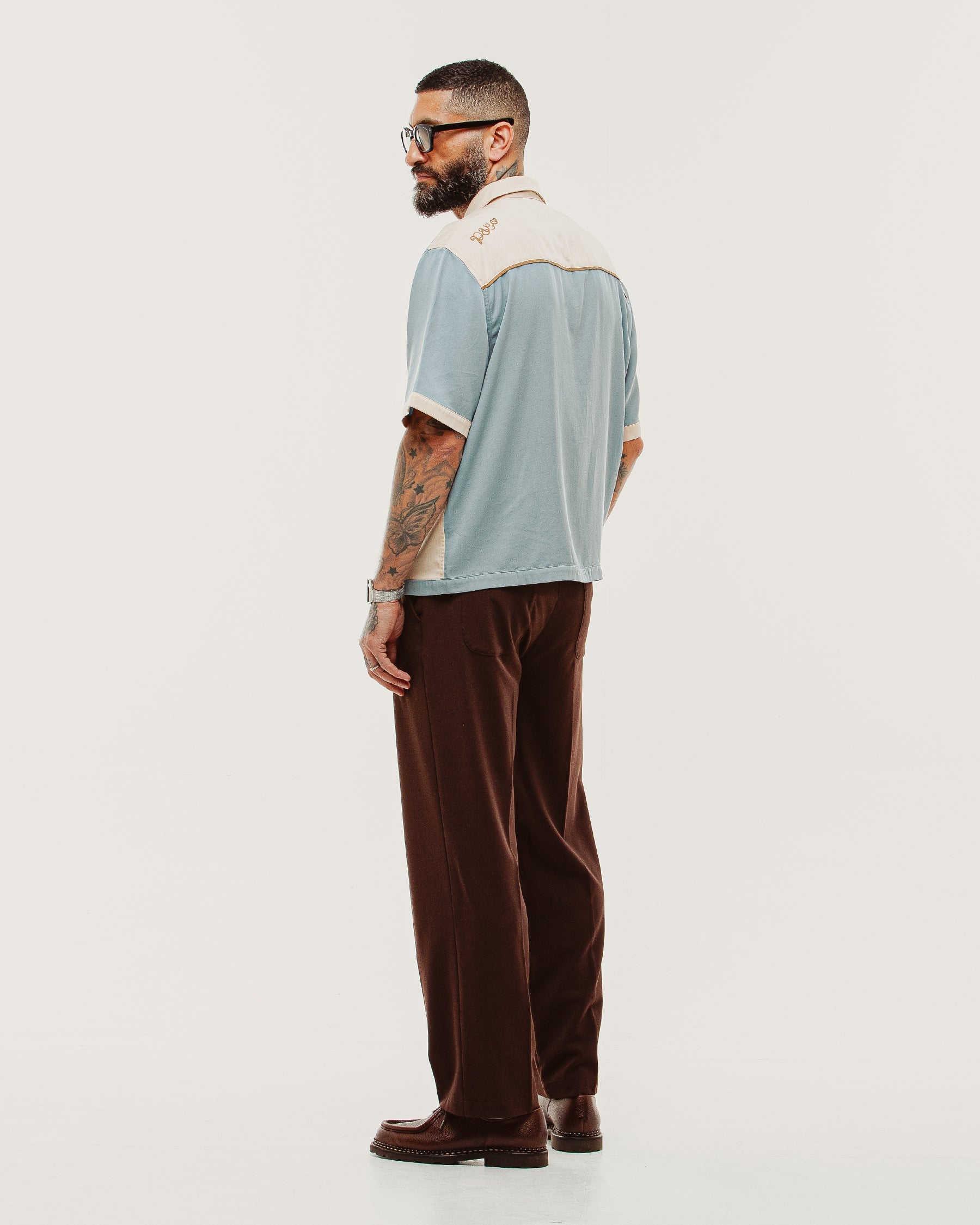 Pressed Station Pant - Brown