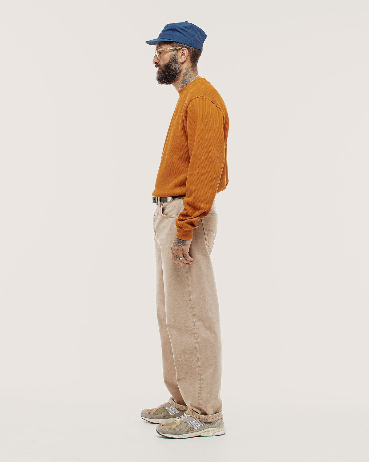 Crafted Ribbed Longsleeve - Amber