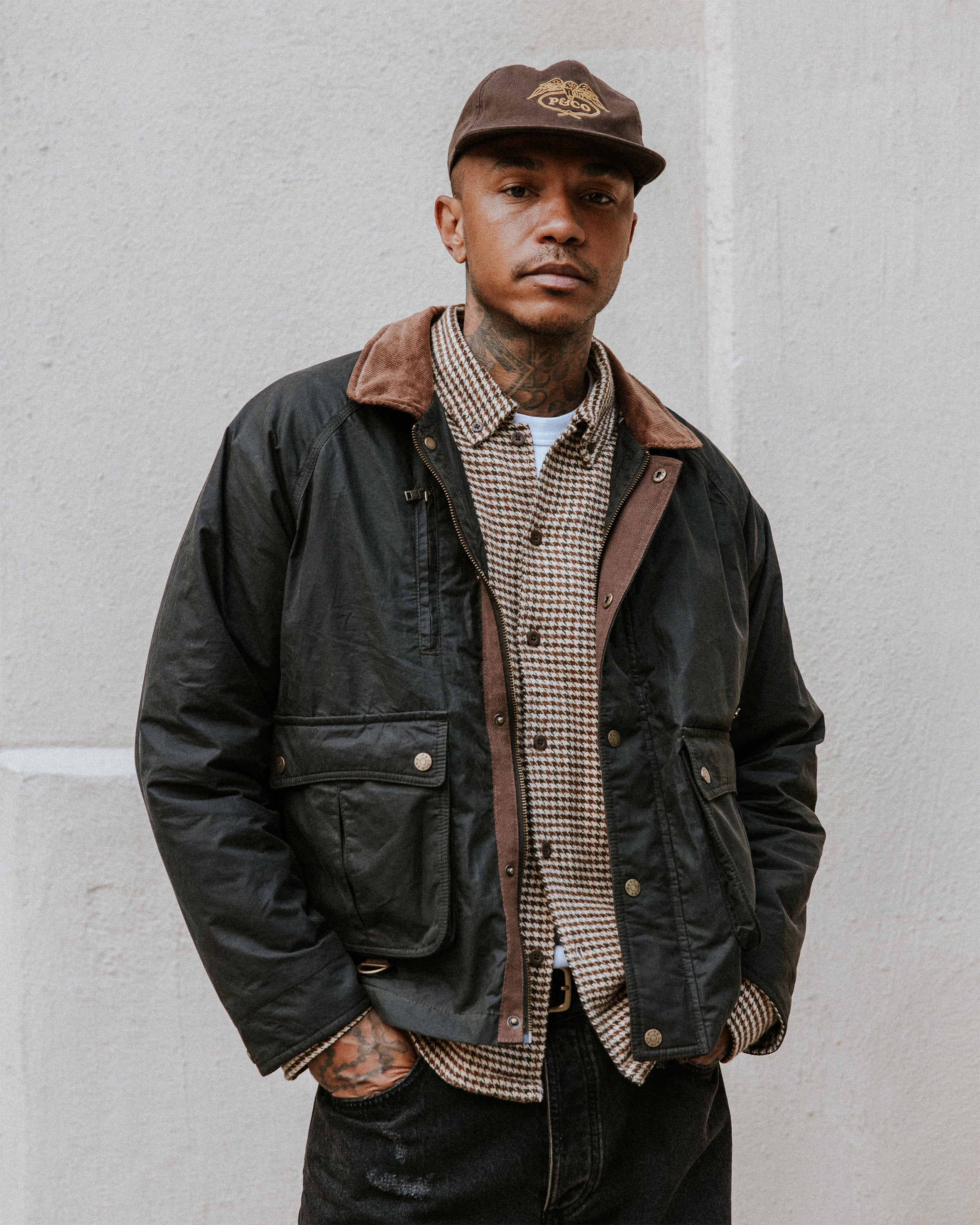 slow poke waxed coat オイルドコットンコート slow poke waxed coat オイルドコットンコート slow poke waxed coat