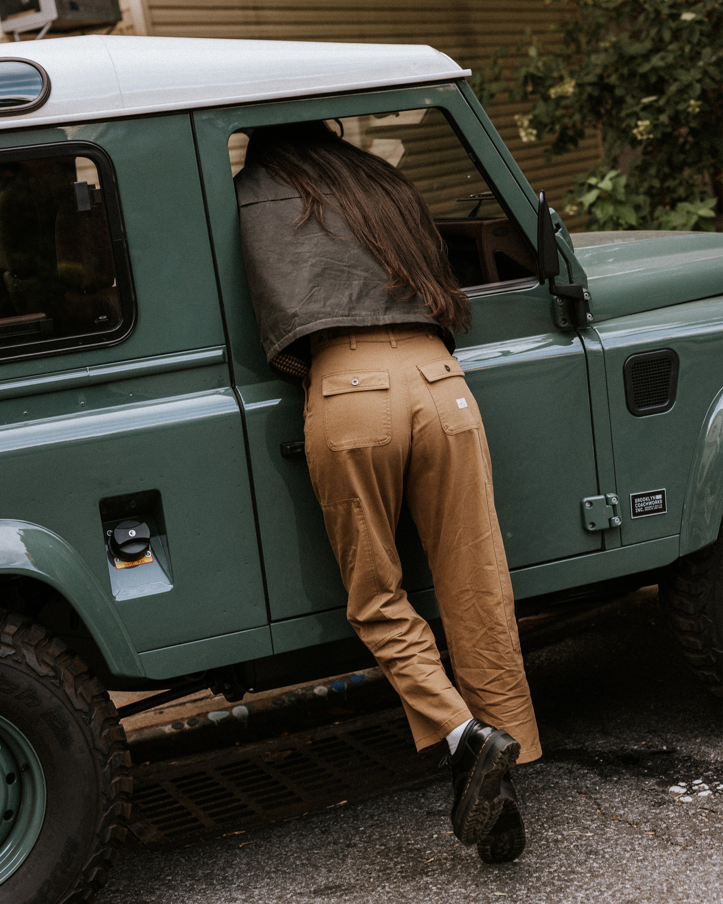 Surplus High Waisted Pants - Tan