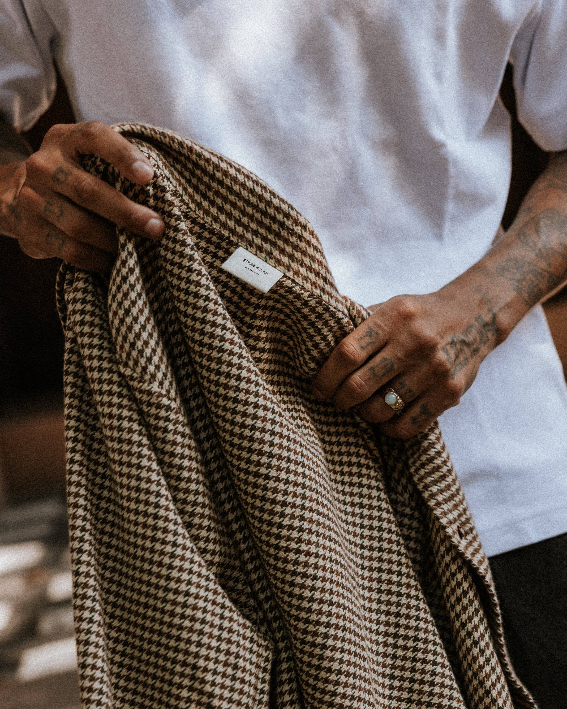 Hawthorne Shirt - Puppytooth