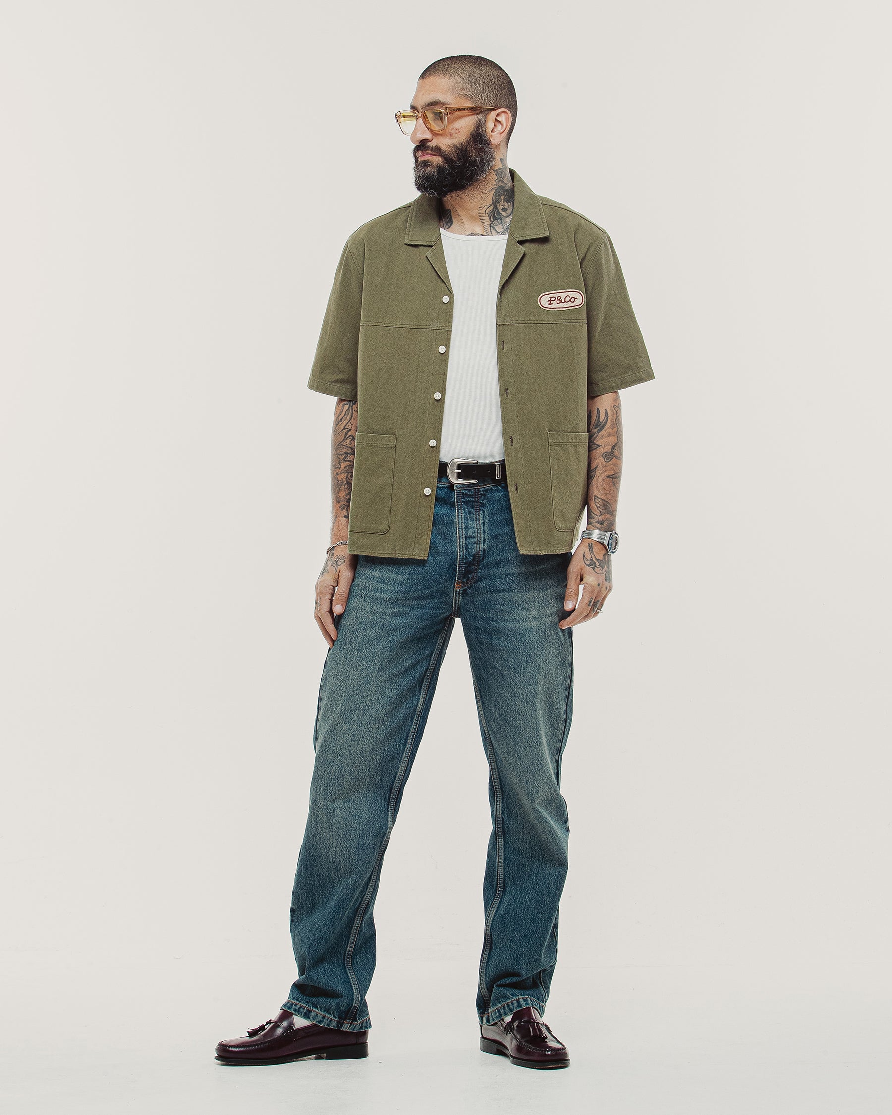 Last Chance Garage Depot Shirt - Sage