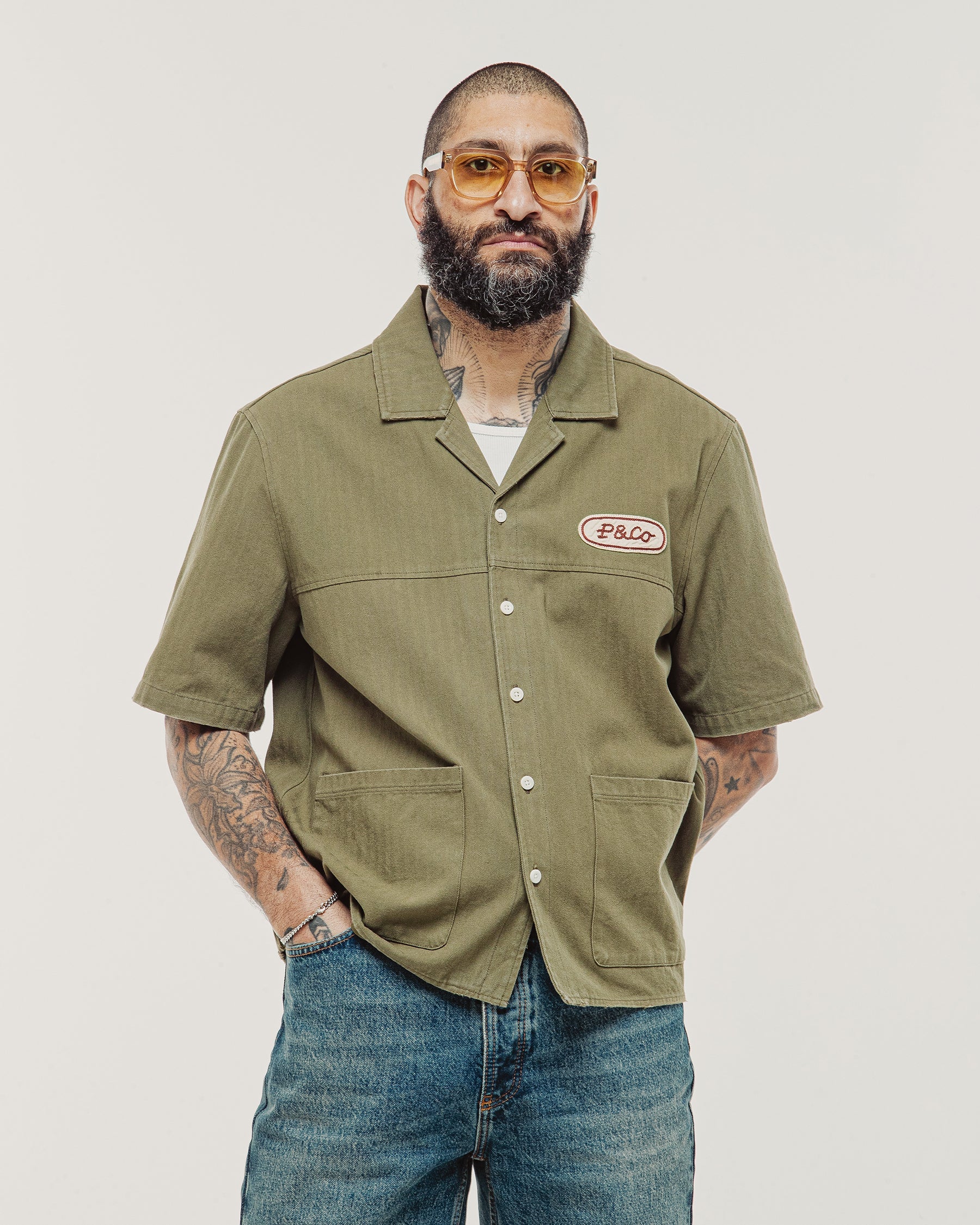 Last Chance Garage Depot Shirt - Sage