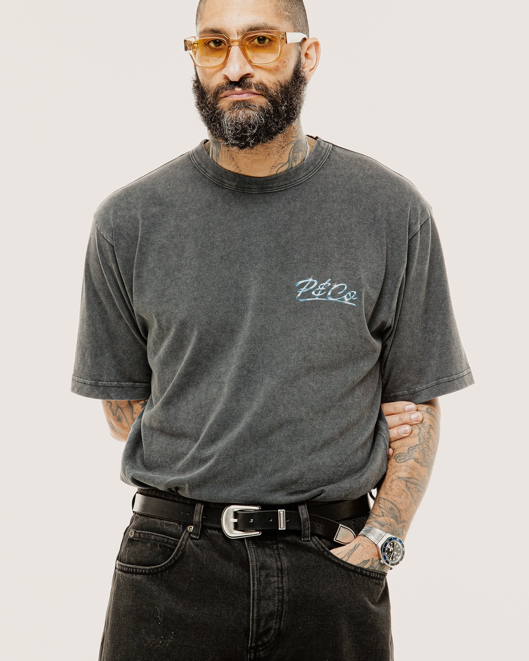 Built Not Bought T-Shirt - Acid Wash