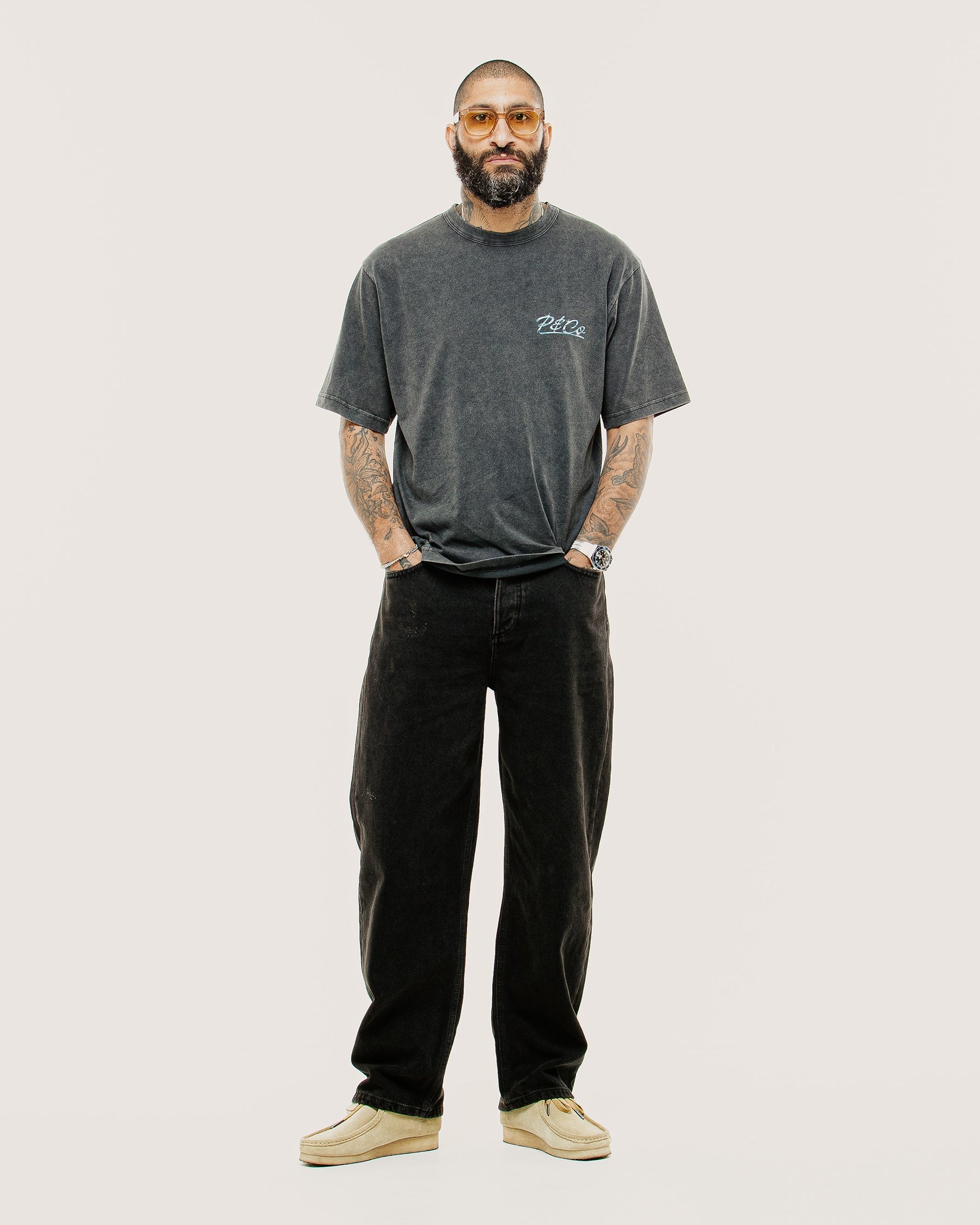 Built Not Bought T-Shirt - Acid Wash