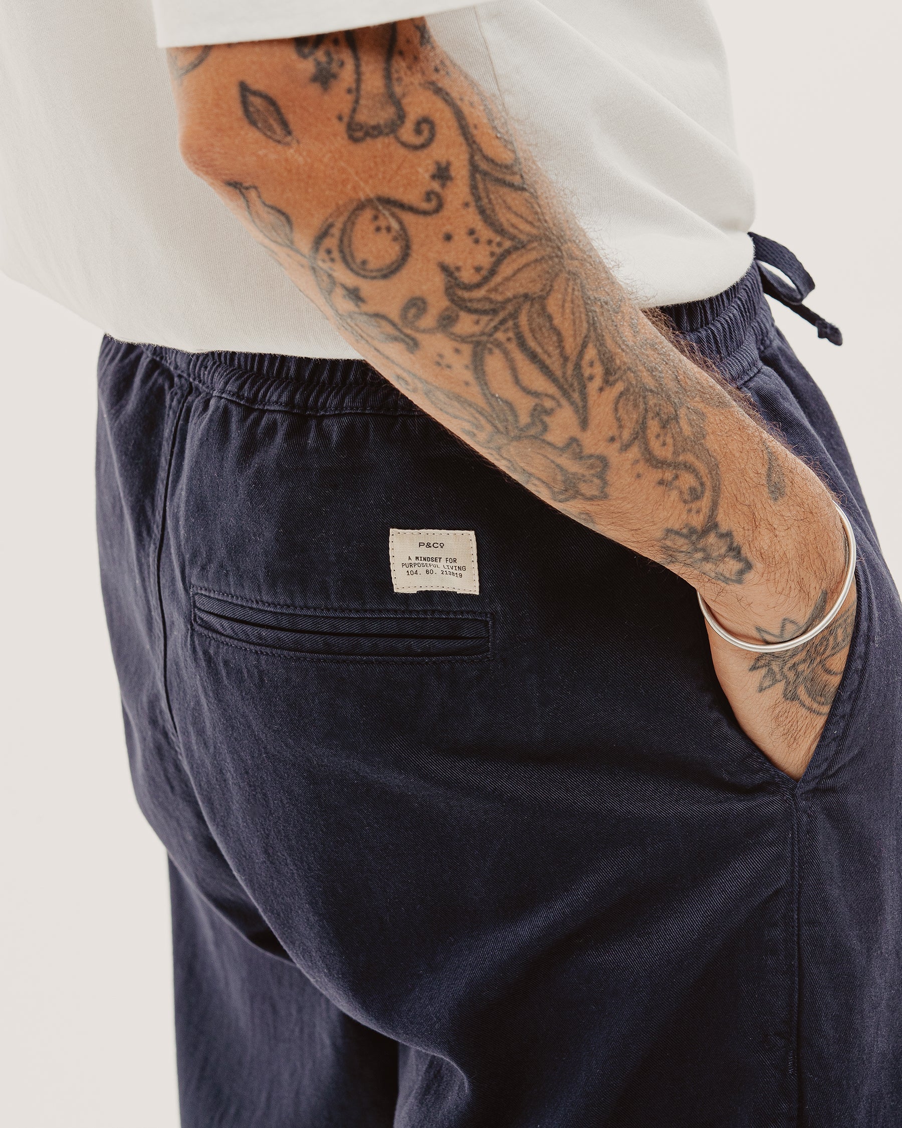Depot Drawstring Pant - Navy