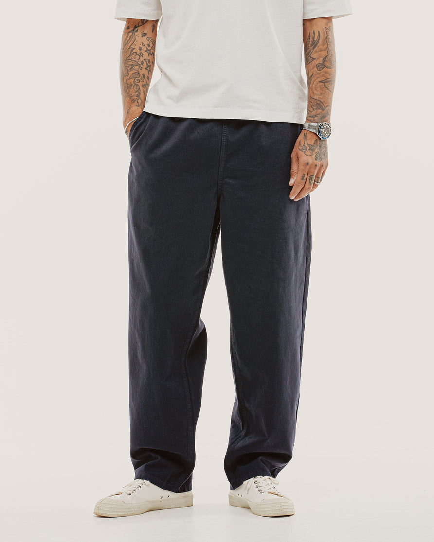 Depot Drawstring Pant - Navy
