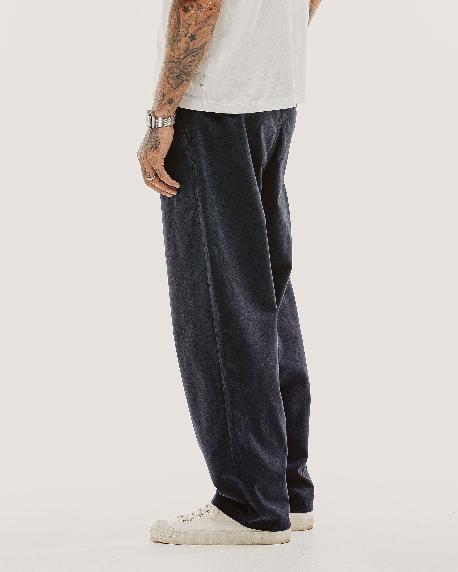 Depot Drawstring Pant - Navy