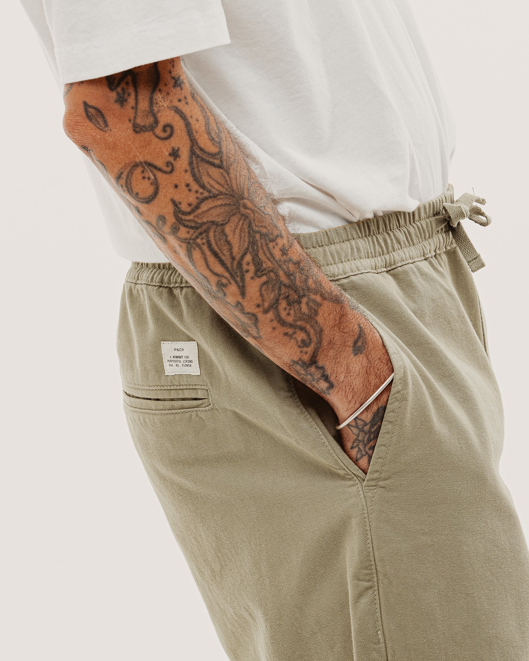 Depot Drawstring Pant - Sage