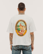 Paradise Under Palms Boxy T-Shirt - Off White