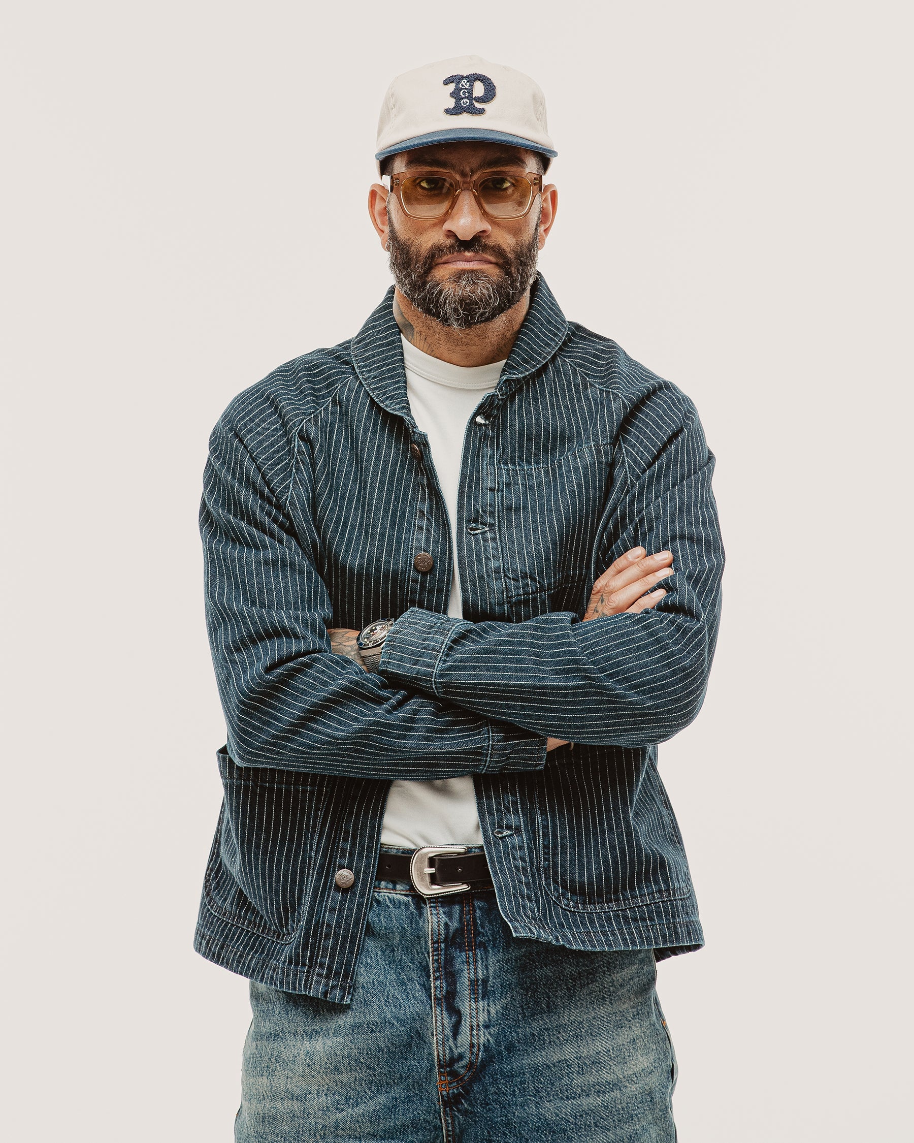 Vyse Chore Jacket - Blue Hickory