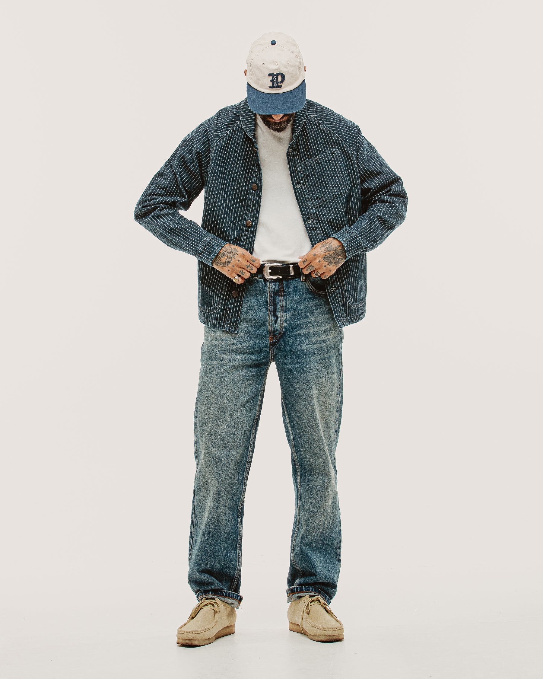 Vyse Chore Jacket - Blue Hickory