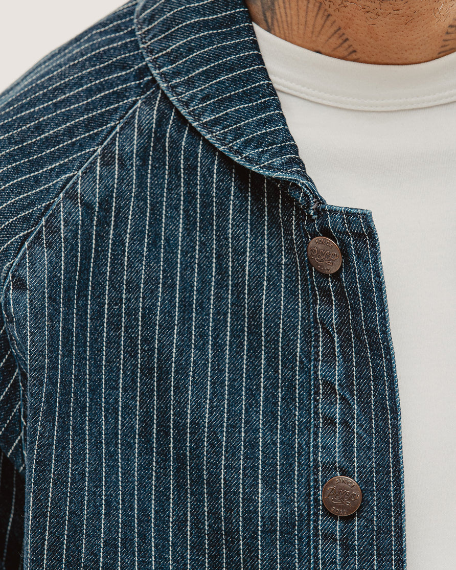 Vyse Chore Jacket - Blue Hickory