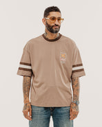 Pegasus Boxy Shortsleeve Jersey - Brown