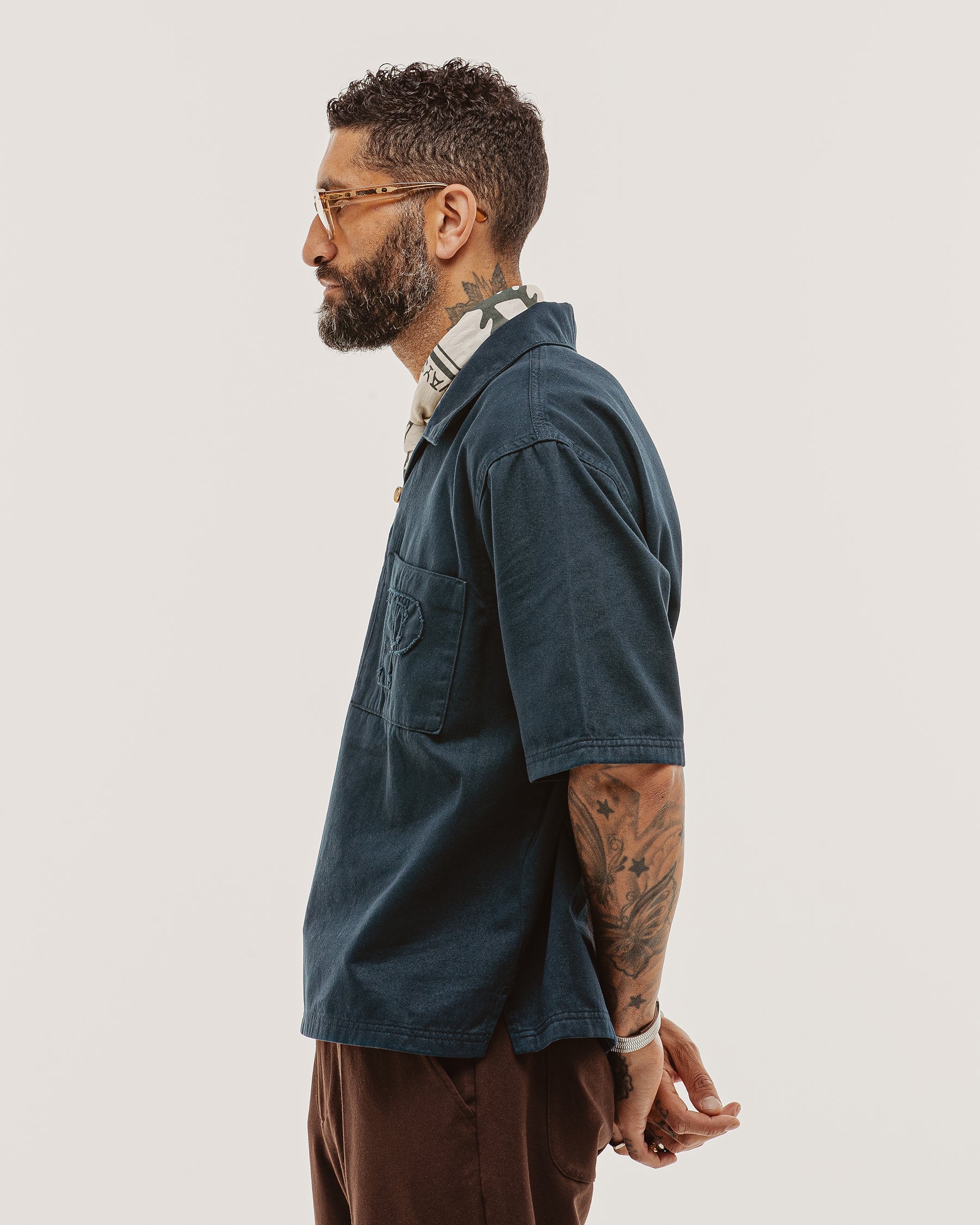 Founders Resort Smock - Navy