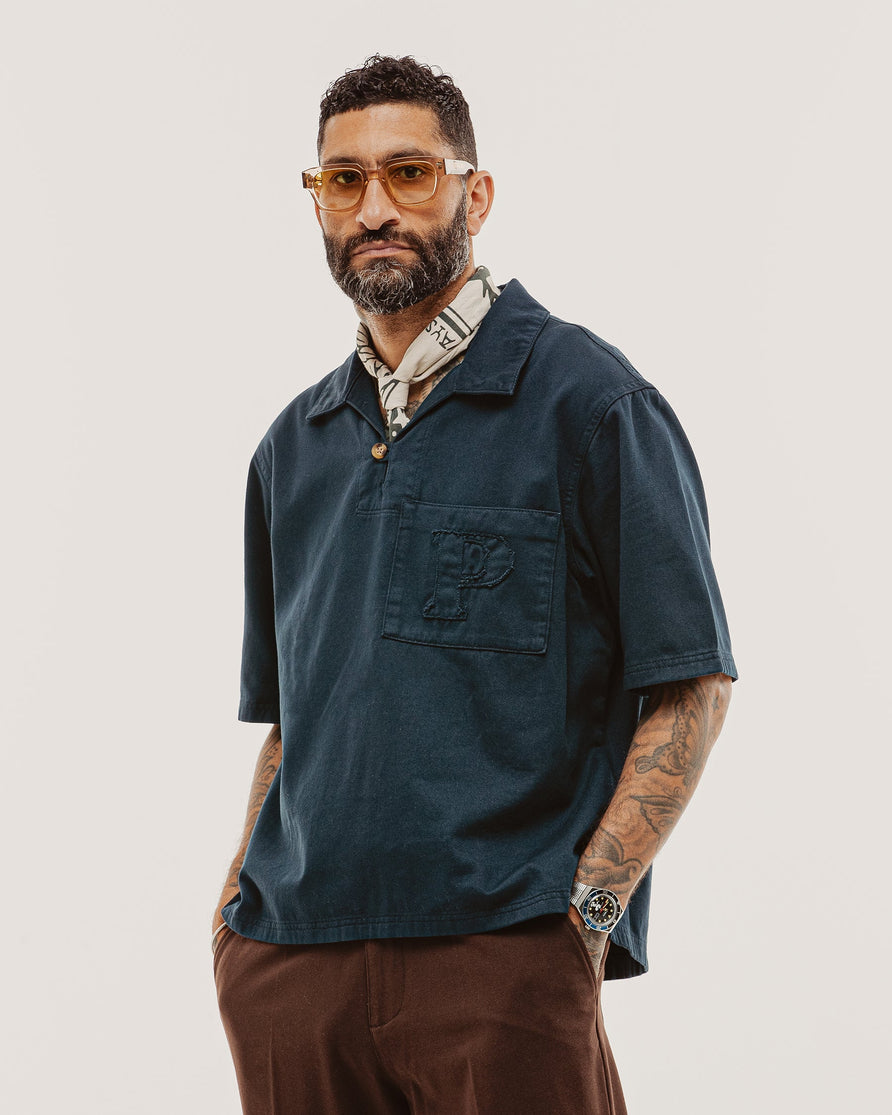Founders Resort Smock - Navy