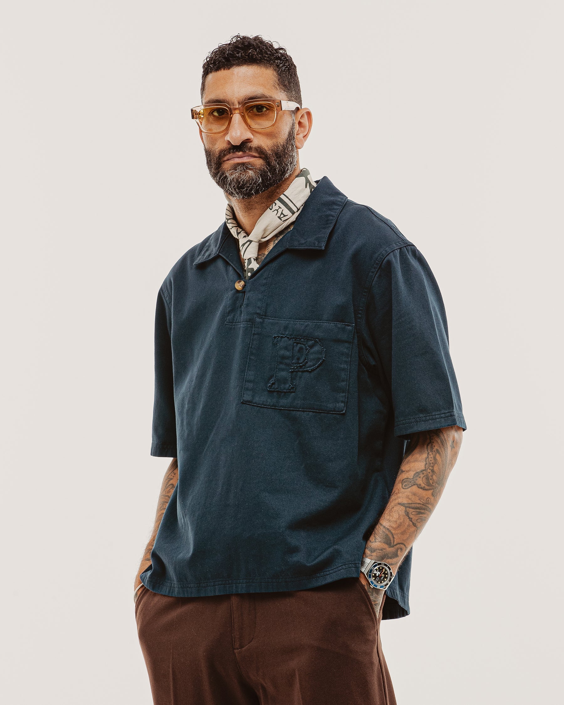 Founders Resort Smock - Navy