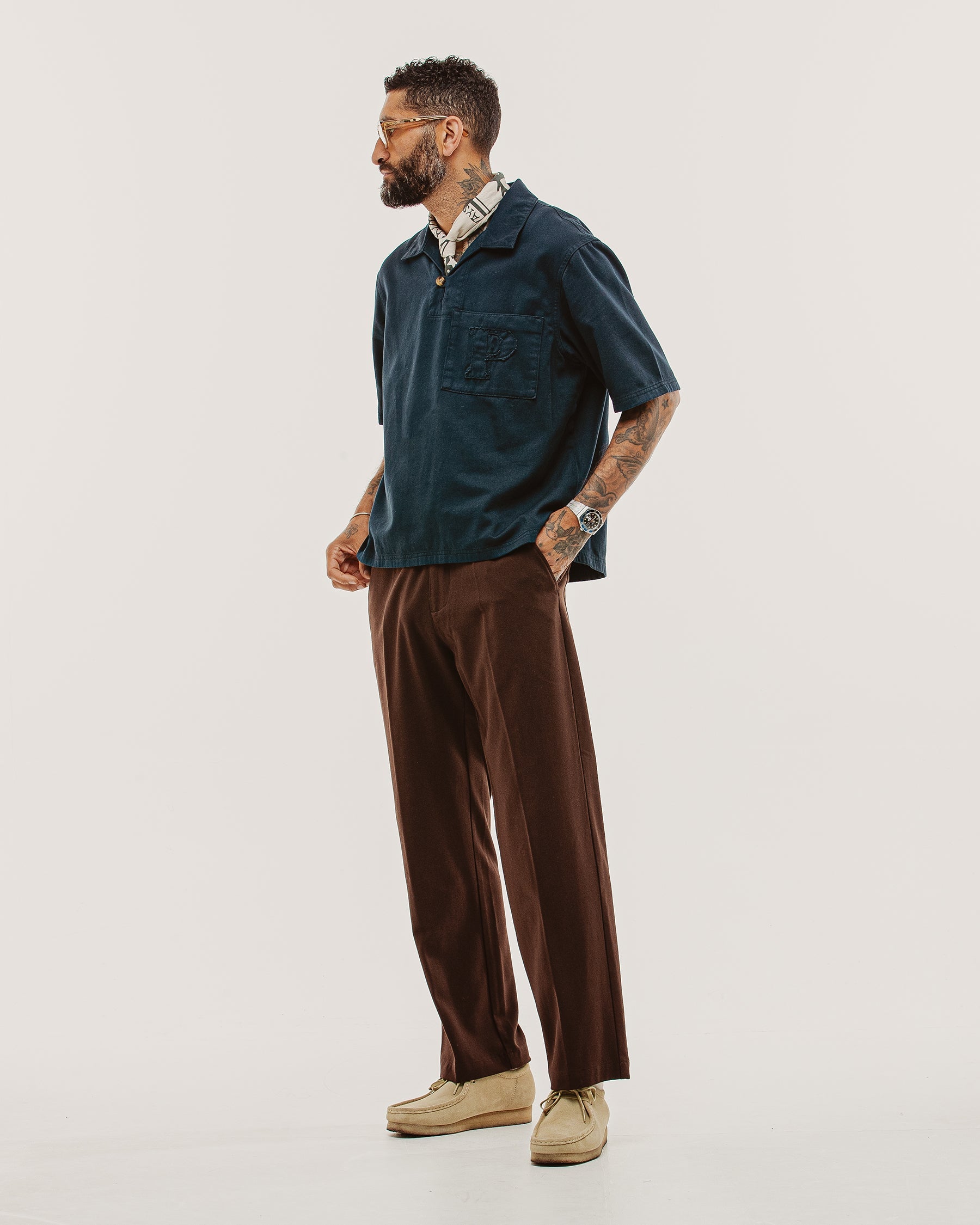 Founders Resort Smock - Navy