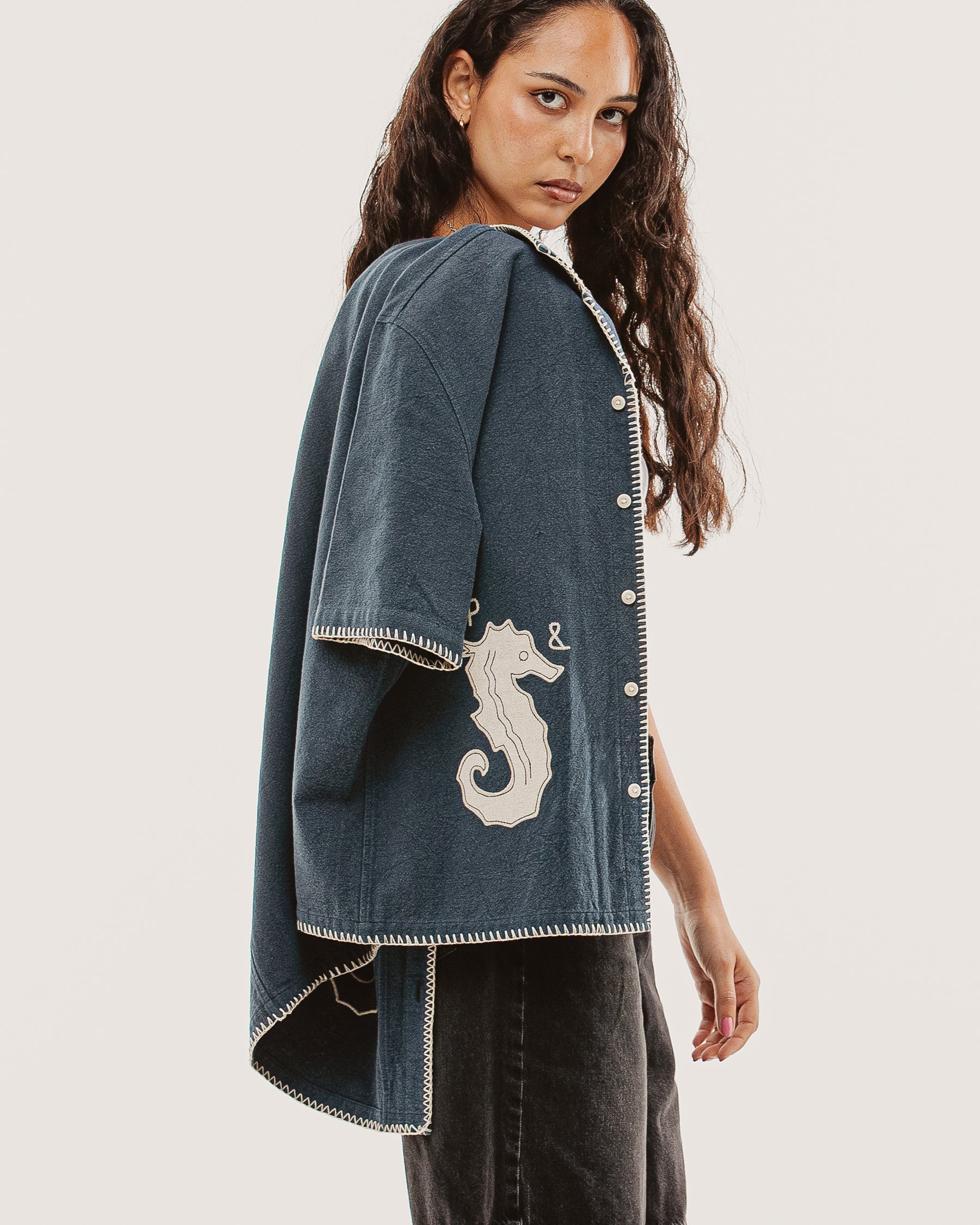 Mariner Resort Shirt - Navy