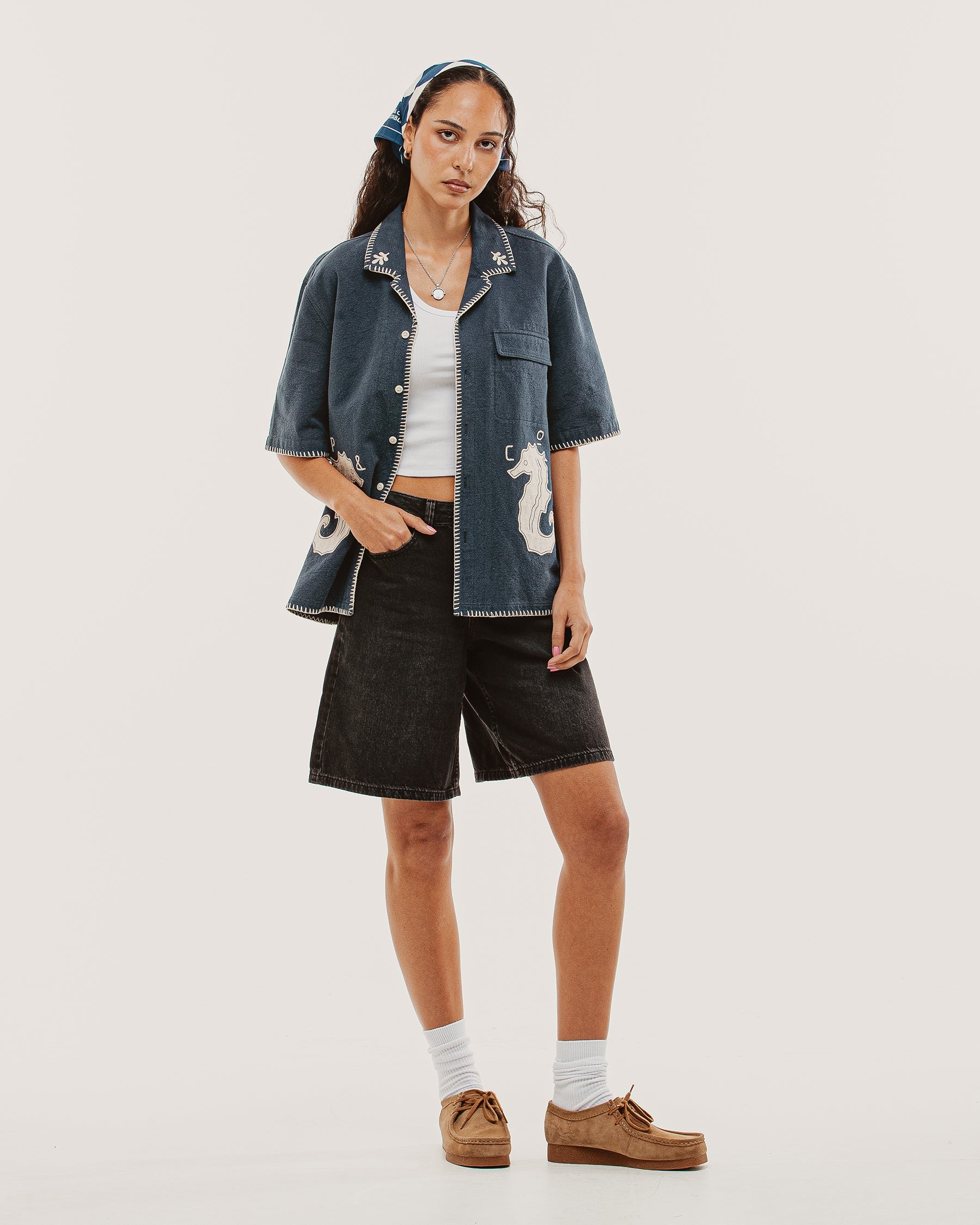 Mariner Resort Shirt - Navy