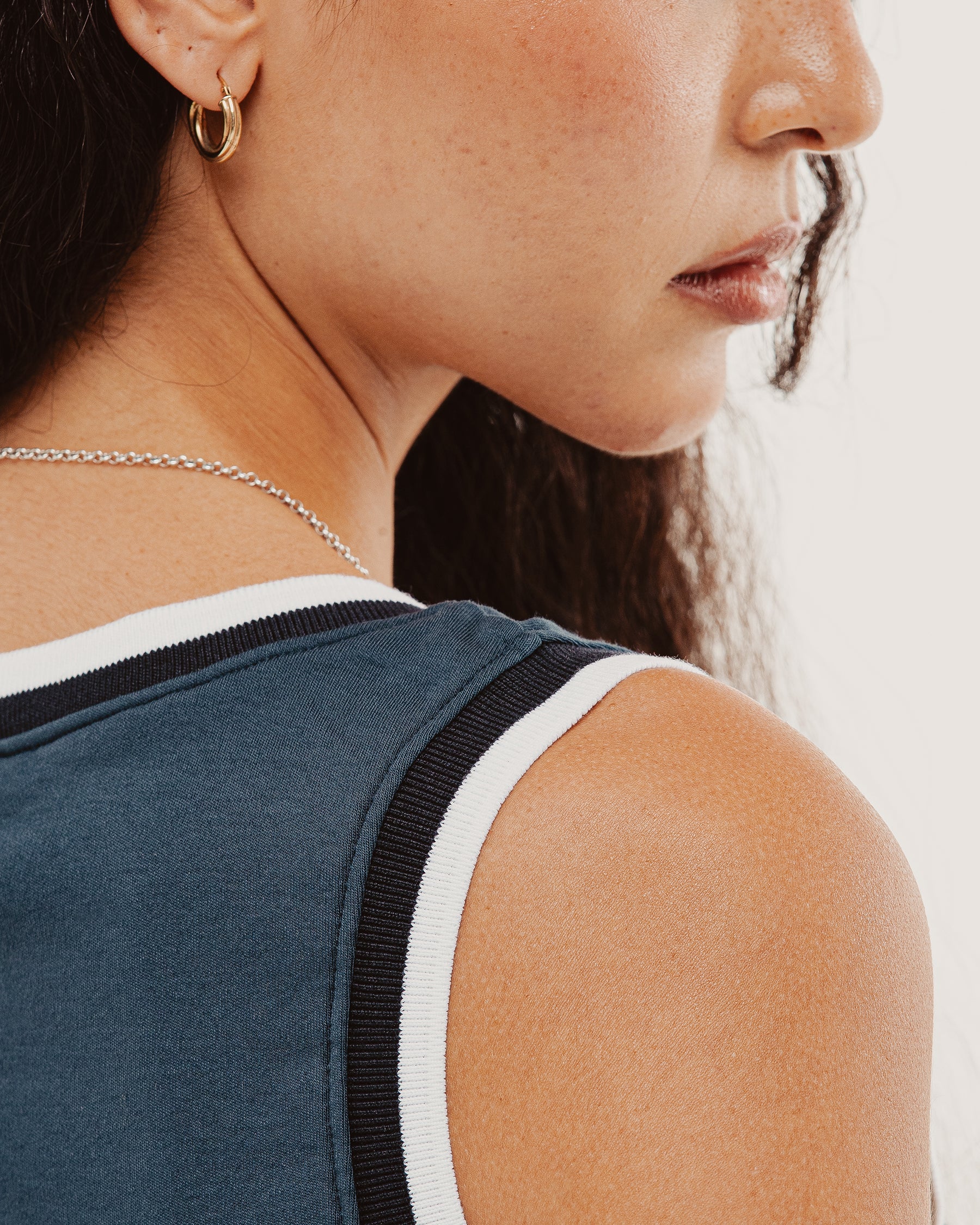 P&Co Tricot Tank - Navy