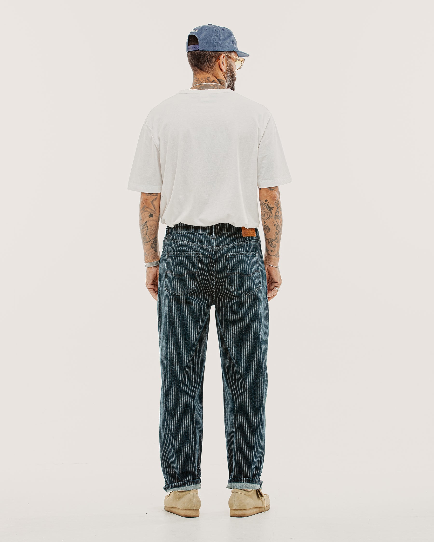 Barstow Denim Jean - Hickory Stripe