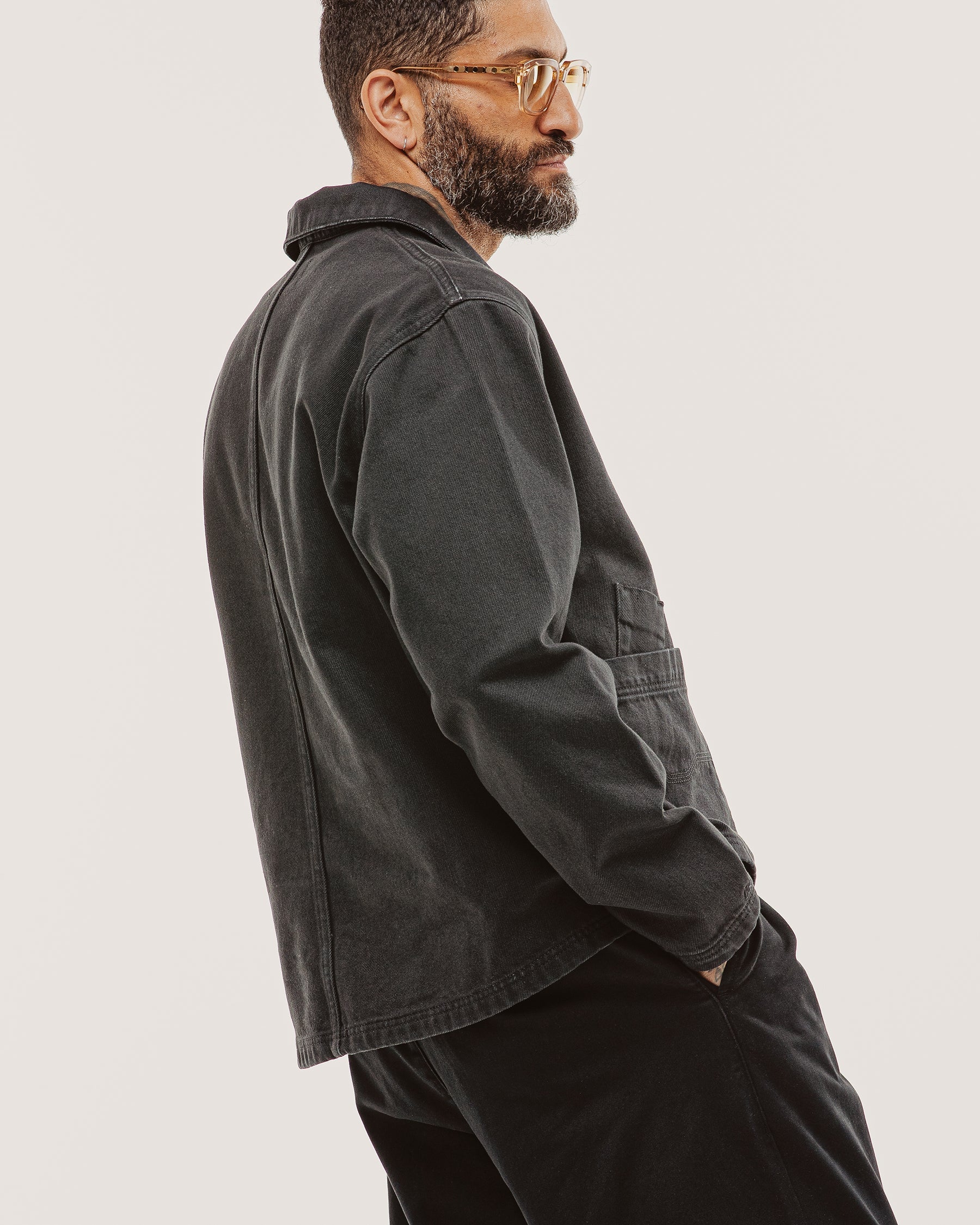 Founders Artist Smock - Washed Black