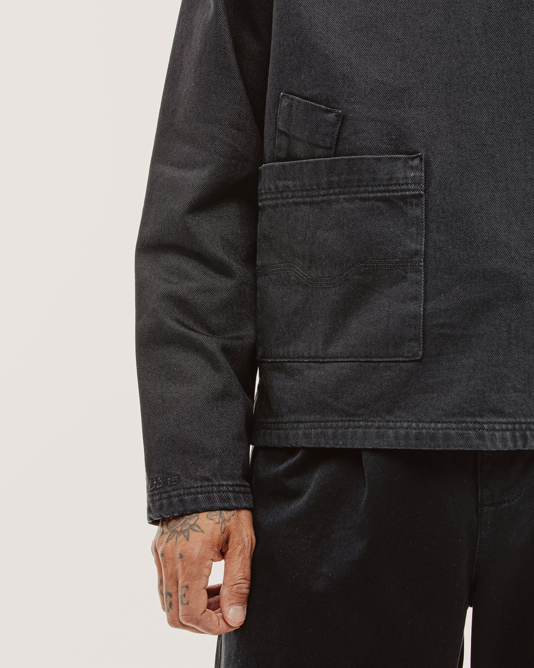 Founders Artist Smock - Washed Black