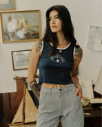 P&Co Tricot Tank - Navy