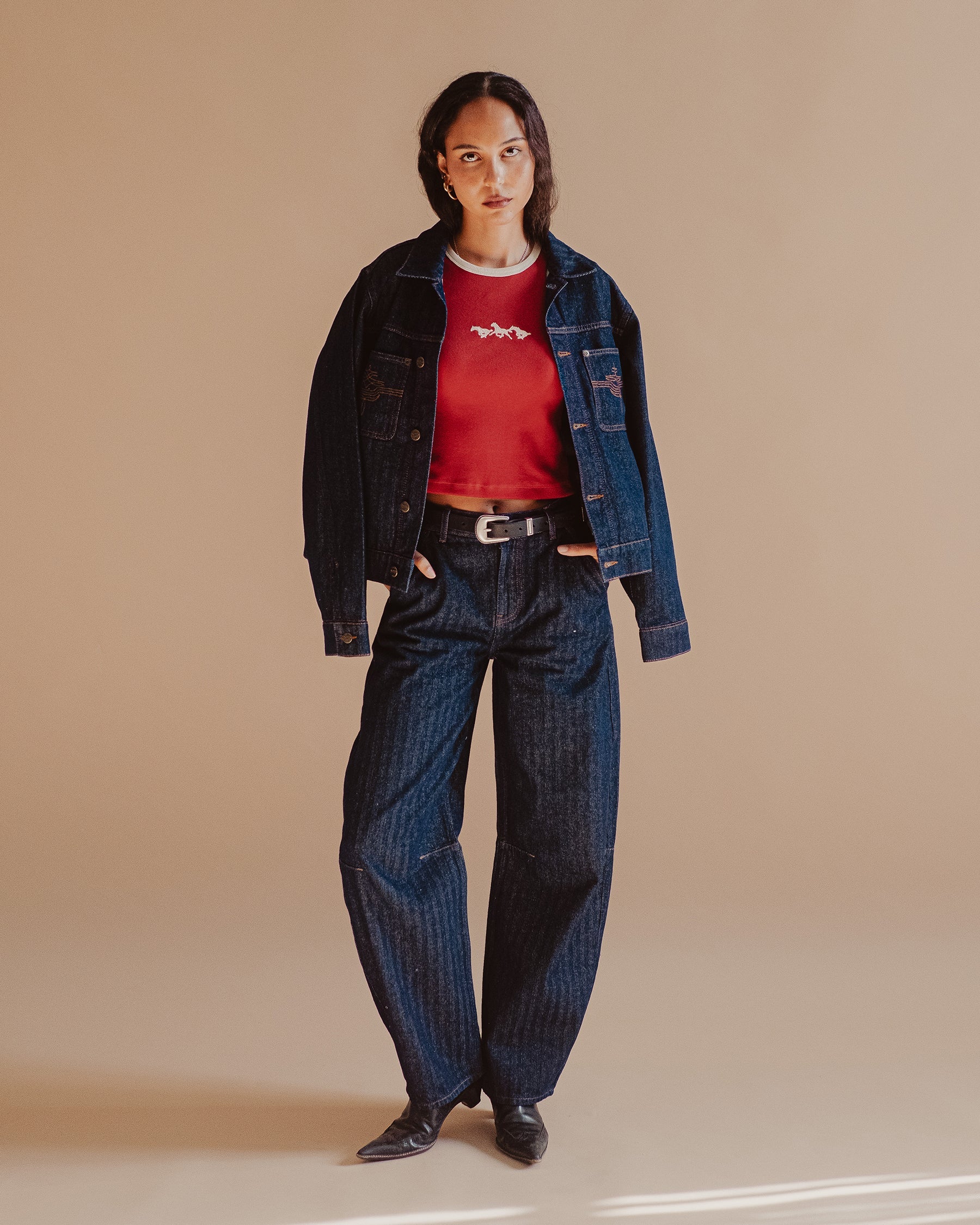 Maresa Baby T-Shirt - Washed Red