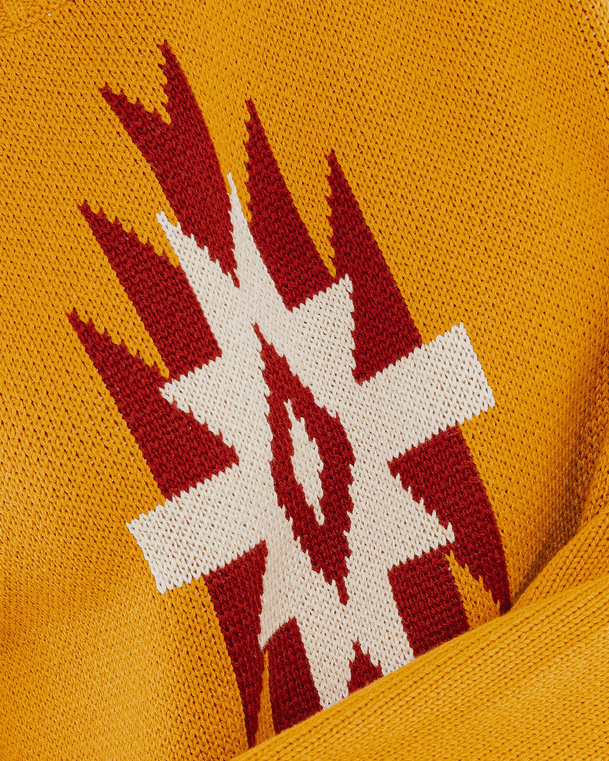 Mesa Intarsia Knit - Ochre