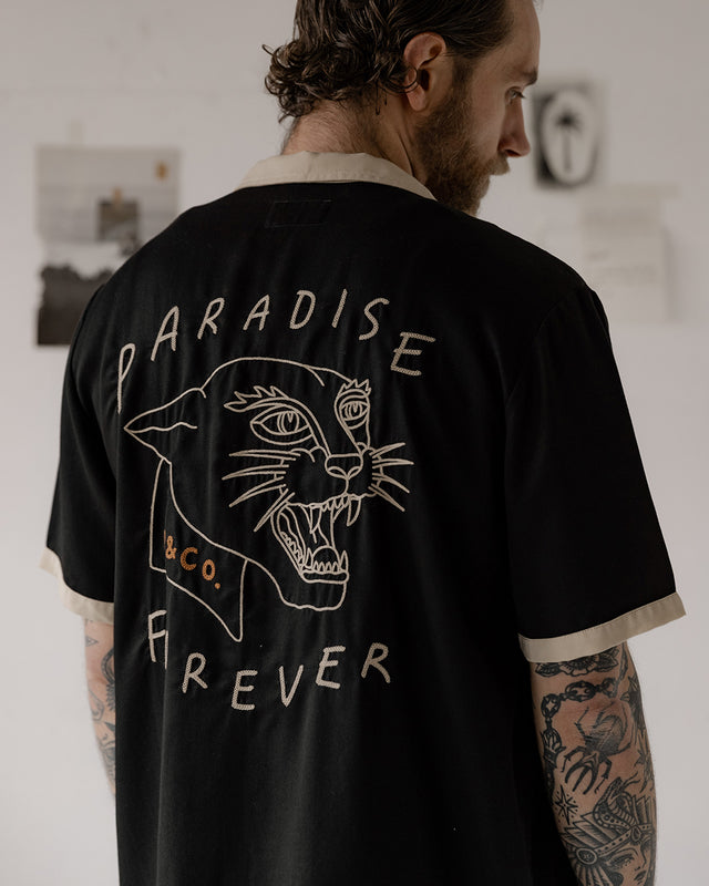 Paradise Forever Bowling Shirt
