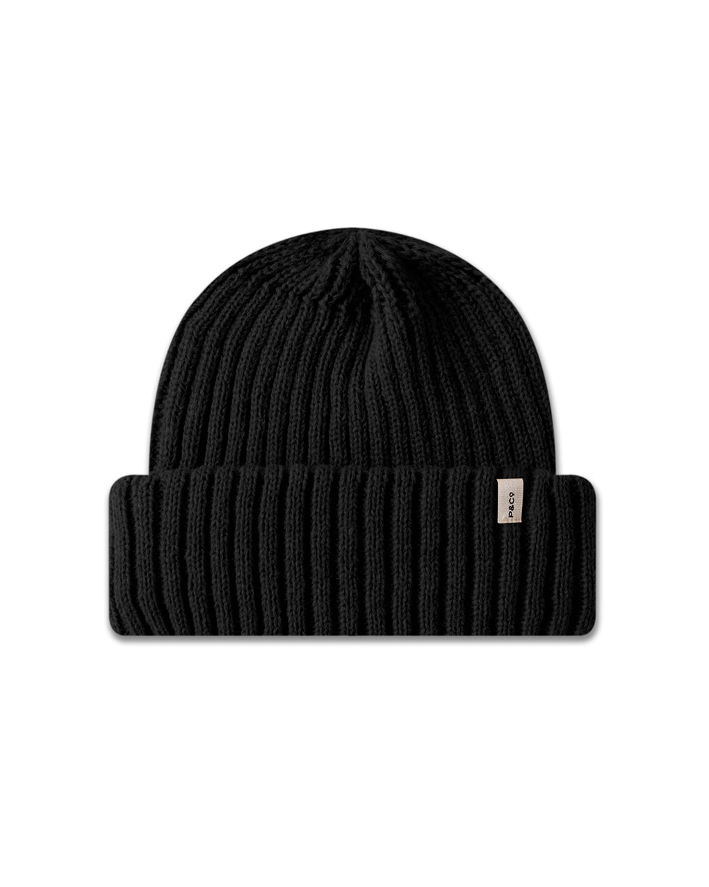 Fisherman Beanie - Black