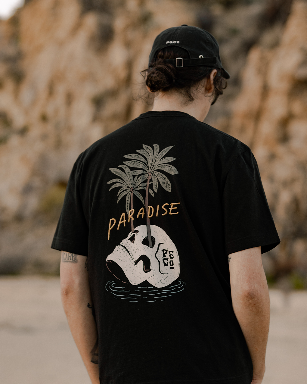 Paradise Palms T-shirt - Off White | Men's T-Shirts – P&Co USA