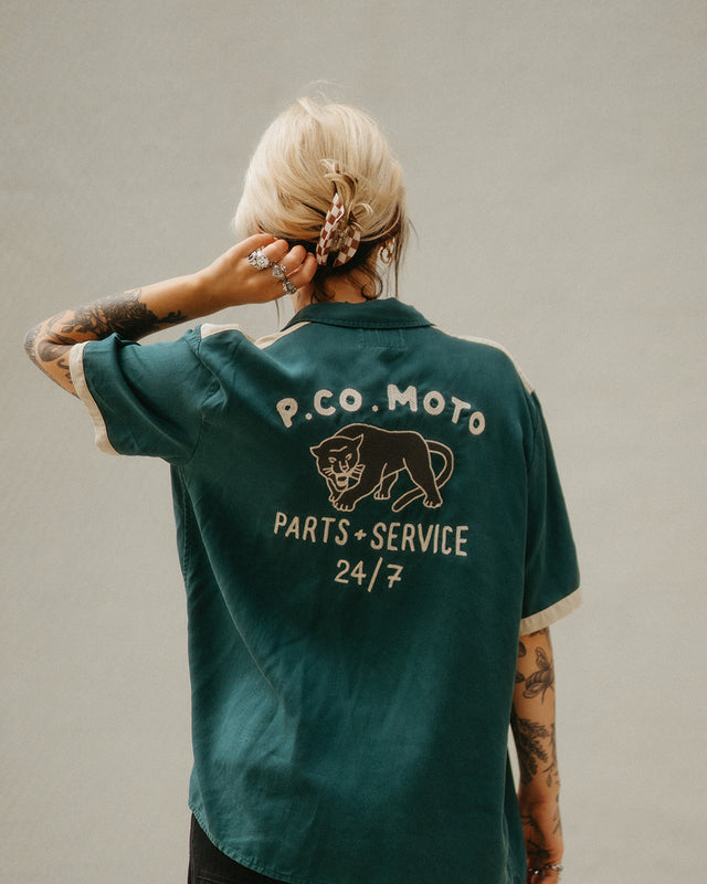P&Co Moto Bowling Shirt