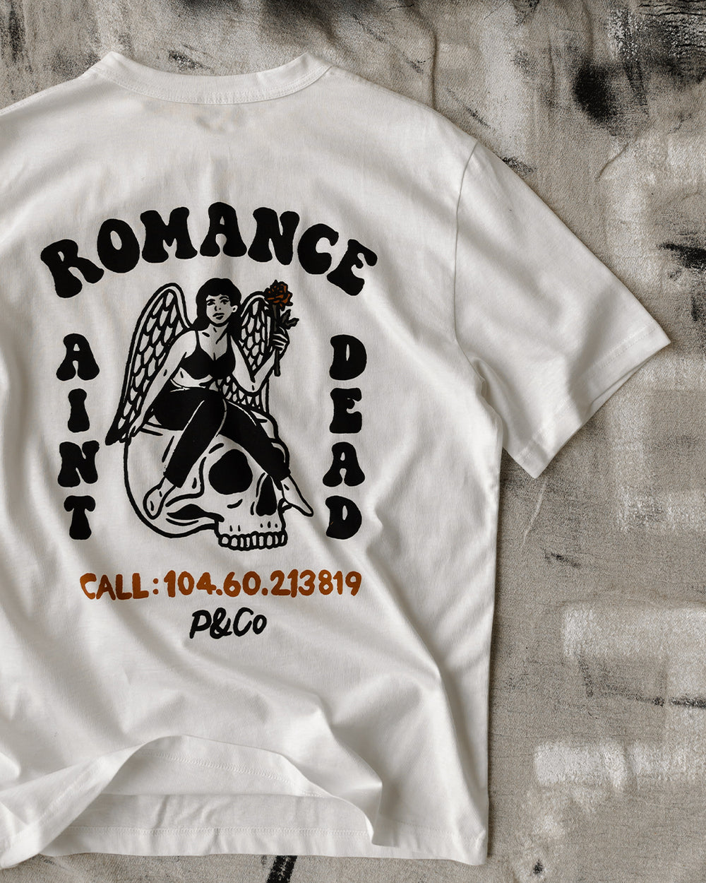 Romance Ain't Dead  T-Shirt - Off White
