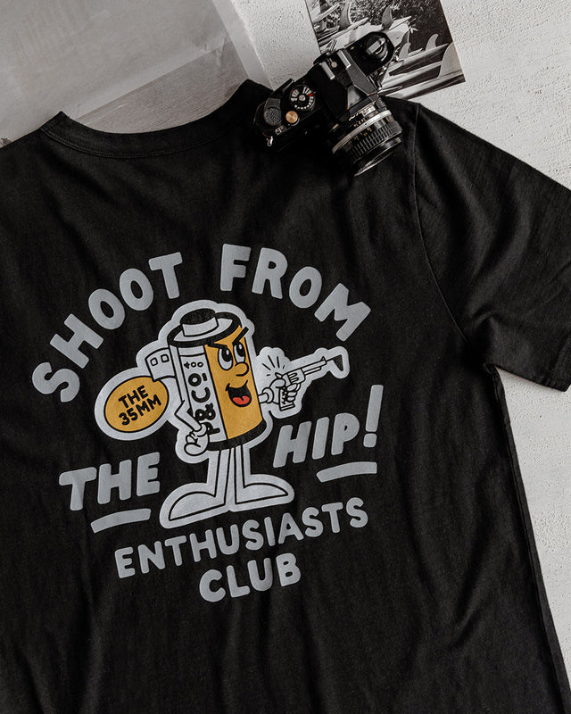 Shoot From The Hip T-Shirt - Washed Black