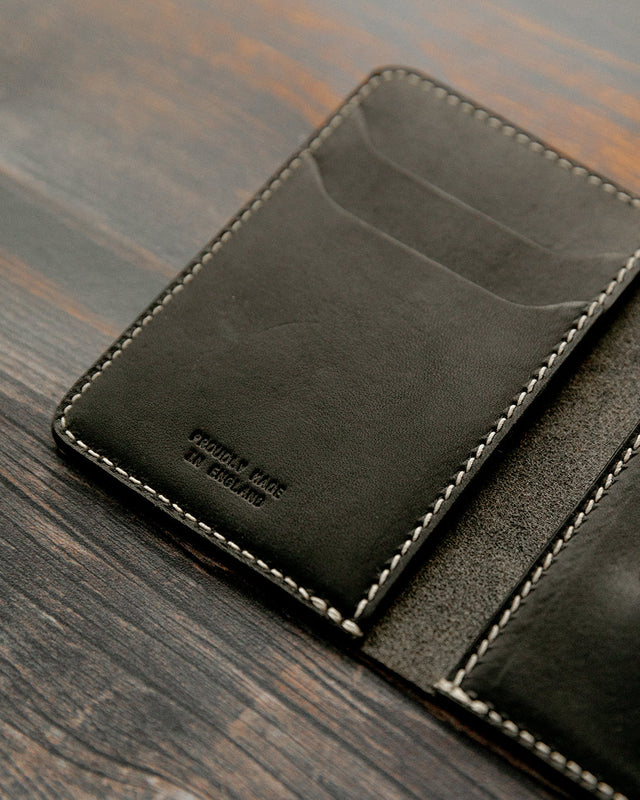 Good At Bad Decisions Leather Wallet - Black